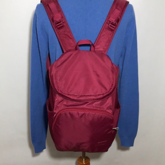 Pacsafe Red Backpack - Picture 1 of 15
